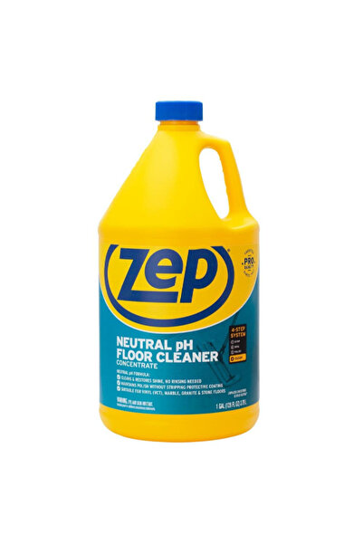 Zep منظف أرضيات مركز ذو قوة احترافية ودرجة حموضة محايدة 3.75 لتر
