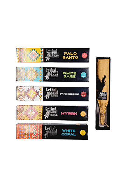 tribal soul Set 5 pachete betisoare parfumate Tribal Soul, 15 g