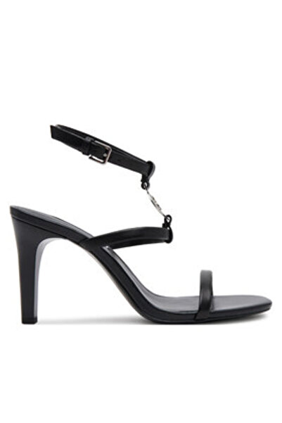 Karl Lagerfeld Sandale damă negre KARL LAGERFELD-KL32914 000 BLACK LTHR