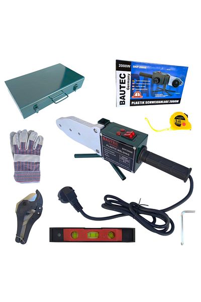 COBI SMART® PPR pipe welding machine, 2000W, 6 jaws, polypropylene welding kit – COBI SMART®