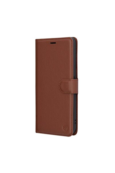 SKYDDAR INNOVATION Θήκη για το τηλέφωνο CMF 1, Δερμάτινη θήκη τύπου βιβλίου, με εσωτερικό πορτοφόλι, σετ αυτοκόλλητων, καφέ