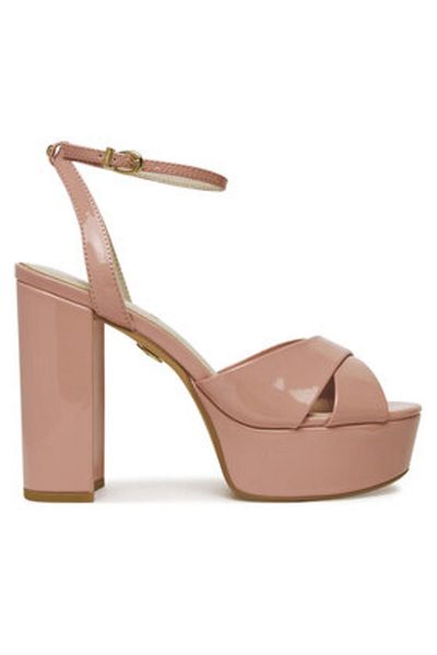 Buffalo Sandale roz pentru femei BUFFALO-1291607 BLSH BLUSH