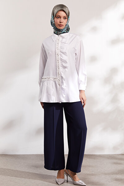 Setrms Korsajlı Yüksek Bel Pantolon