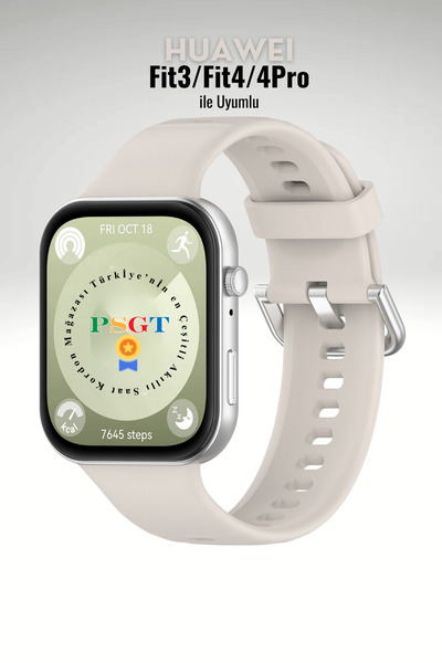 PSGT Huawei Watch Fit 3/4/4pro Uyumlu Akıllı Saat Kordon Band Serisi Klasik K...