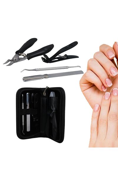 SUNUP Sn-27098 Stainless Steel 4in1 Nail Care Set