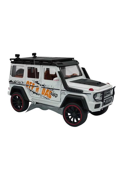Vardem Die Cast Off Road Pull and Drop 1:22 Steam Exhausting, Sound and Lighted Steam Jeep