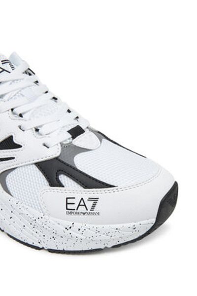 EA7 Emporio Armani Men's Sneakers white EA7 EMPORIO ARMANI-X8X194 XK408 C679 OPT.WHITE+BLACK