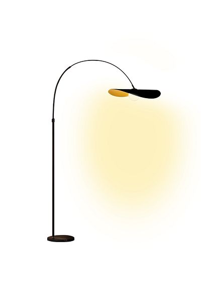 sharpdo Floor Lamp for Living Room, Sofa, Bedroom, Study, 3-Color Light Adjustment
