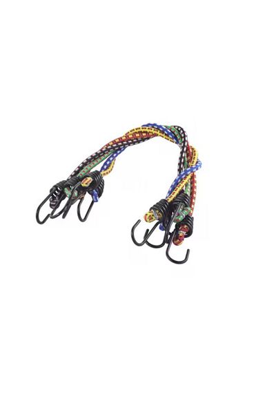 COBI SMART® Set of 5 elastic cords, 10 mm x 100 cm, with metal hook – COBI SMART®