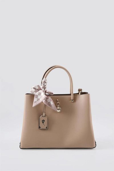 WALKWAY Beige Women's Shoulder Bag Ccs London 17631