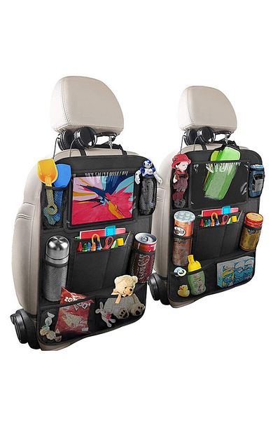 OEM Blusmart Set 2 Buc Organizator Auto Pentru Copii Cu Suport Tableta Pentru Spatar Scaun