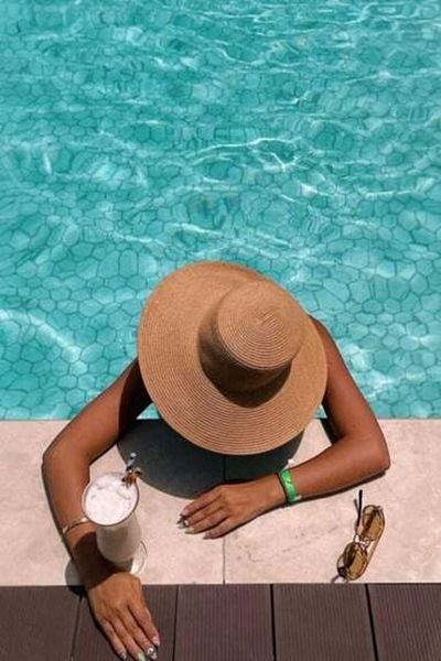 keisy Wide Straw Hat