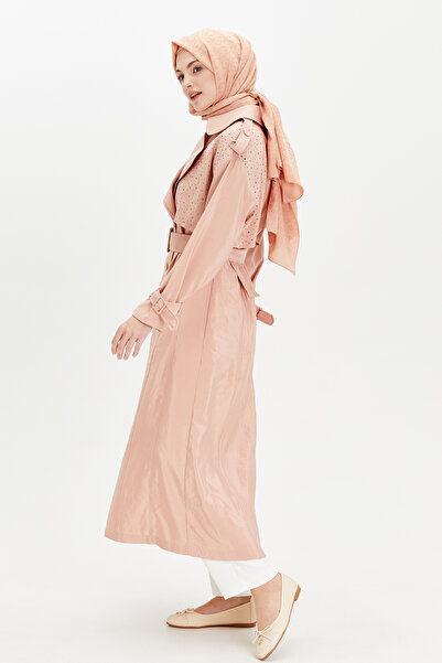 Setrms Rüzgarlıklı Kruvaze Pardösü