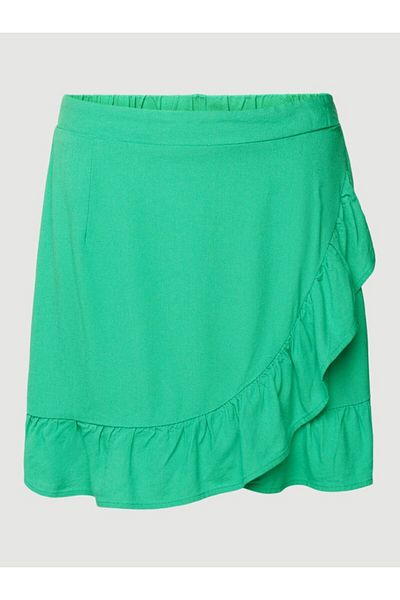 Vero Moda - Mymilo green ruffled skirt