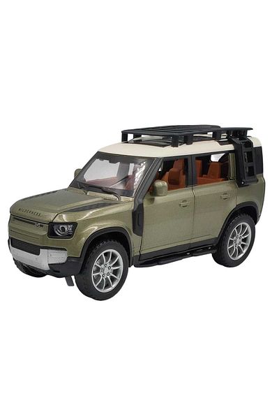 Vardem Die Cast 1:22 Pull and Drop Safari Metal Jeep with Sound and Light
