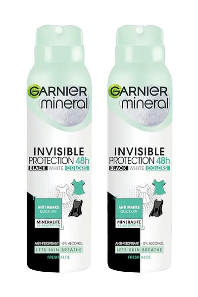Garnier Garnier Αποσμητικό Mineral Invisible Protection 48h για γυναίκες, 150 ml