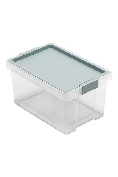 Tatay Hinged Handle Multipurpose Stackable Storage Box with Lid
