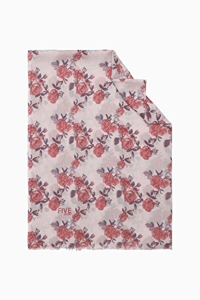 Levidor Dark Powder Relax Large Floral Shawl