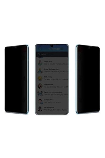 bzontech واقي شاشة سامسونج M52 جوست زجاج مخفي غير قابل للكسر