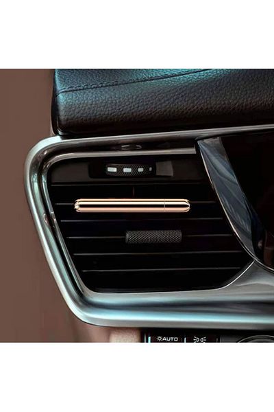 tzachebot Rose gold aromatherapy car diffuser, Tzachebot, with X Stone for essential oils
