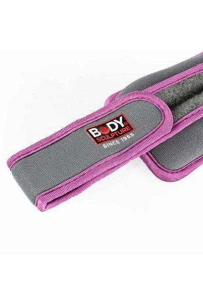 BODY SCULPTURE 2-Piece Wrist and Ankle Weights Grey and Pink 2lb