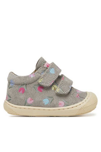 Naturino Girl Sneakers gray NATURINO-2012904 HQ COCOON VL SUEDE MULTI M