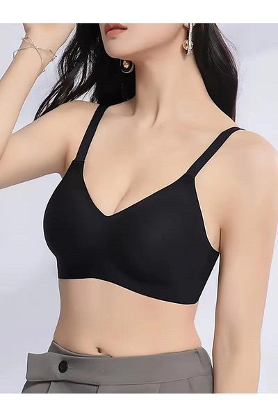 Marjill Laser Cut Adjustable Strap Ghost Bra