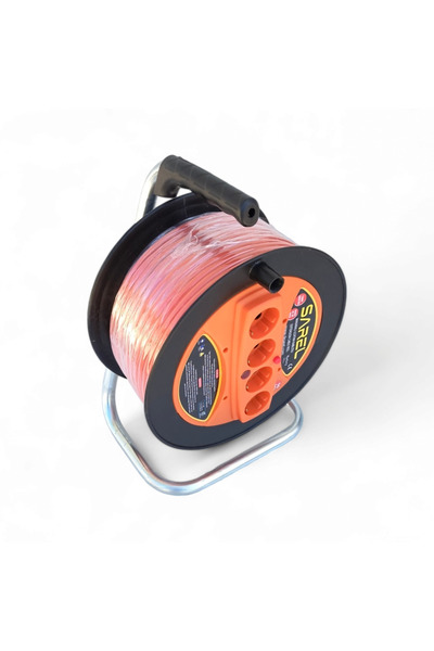 COBI SMART® Extension cord reel 3x2.5 mm², 40 m, 4 sockets, overload protection - COBI SMART®