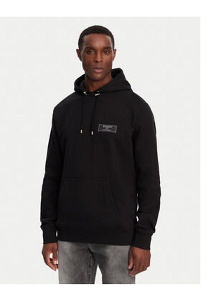 BALMAIN Mens Sweatshirt black BALMAIN-DH1JT047JB53 0PA