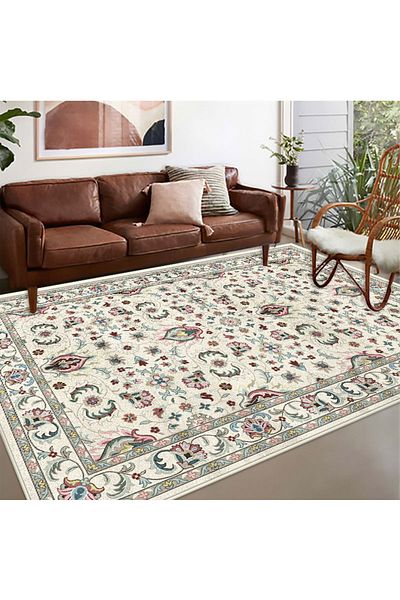 sharpdo Home Decoration Area Imitation Cashmere Carpet, Suitable for Bedroom, Living Room, Sofa