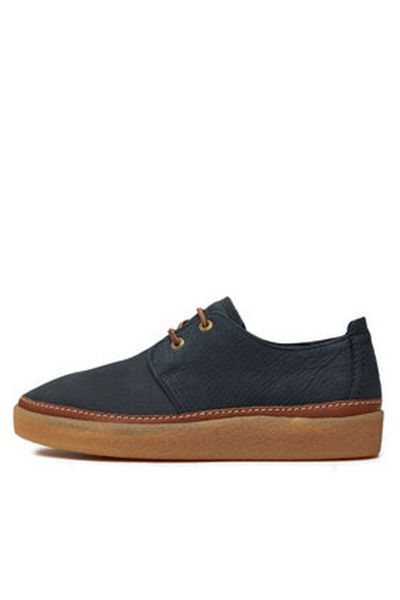 CLARKS Pantofi joși bărbătești albaștri CLARKS-CLARKWOOD LOW NAVY NUBUCK 26176867