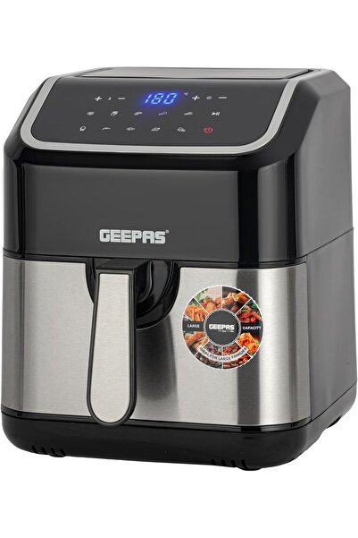 Geepas مقلاة هوائية رقمية سعة 5 لتر مع تقنية Vortex - مقلاة هوائية 10 في 1 تع...