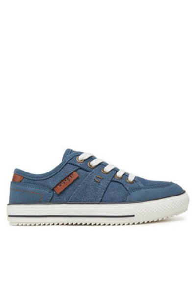 WRANGLER Teniși albaștri pentru copii, unisex, pentru băieți, fete, WRANGLER-COOTER C LOW JR 20251085.23H CHINA BLUE