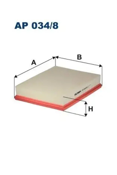 Filtron Air Filter Mercedes X-Class Om690 W470 17> . Nissan Navara 2.3 Dci 15>
