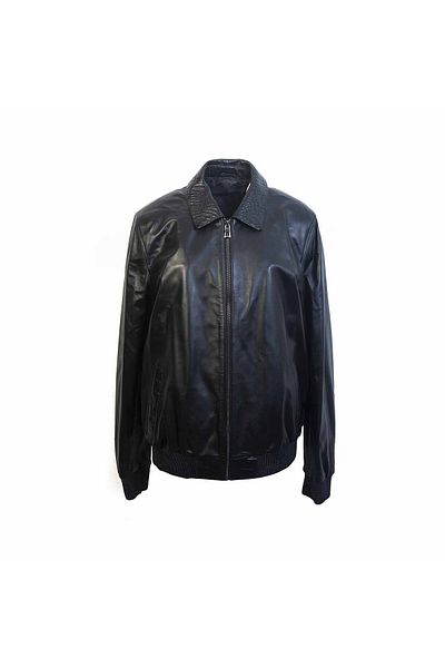 MOCASSINI Franco Armondi Men's Leather Coat 18159Bb
