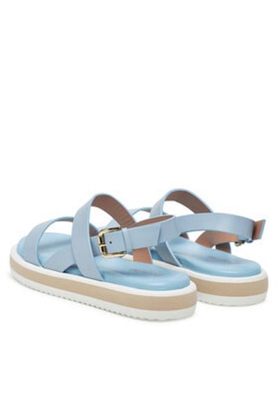 Pollini Sandale damă albastre POLLINI-SA16483G0MTC0712 SAN.LOD.GOMMA30 VITELLO SKY