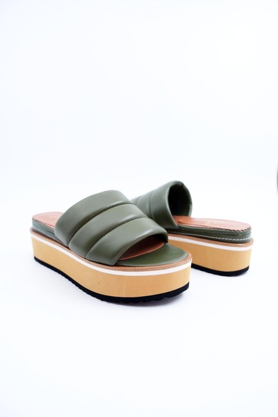 Tenau Women's Genuine Leather Slippers