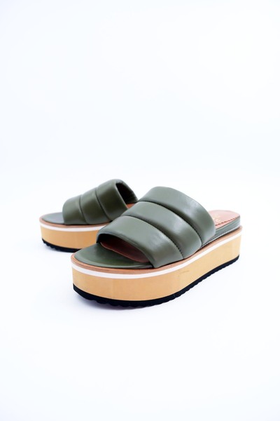 Tenau Women's Genuine Leather Slippers