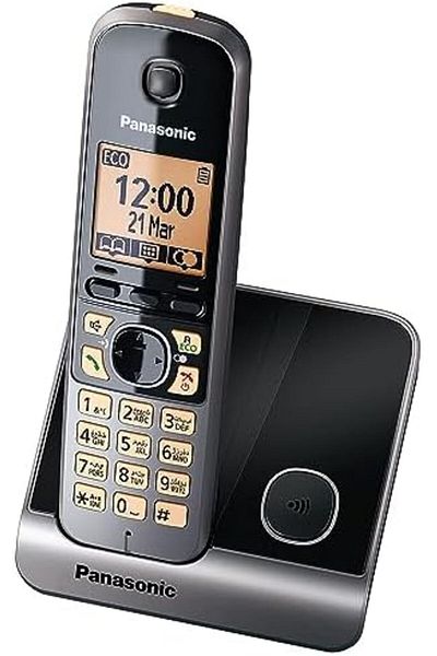 PANASONIC Digital Cordless Phone with Call Blocking, Arabic language support, 1 Handset, UAE Certifi