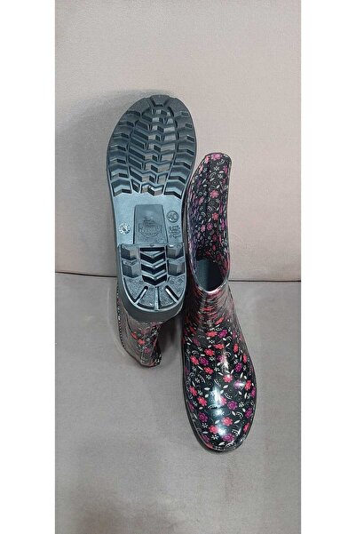 Emek Feliçita Bağ Bahçe Günlük Renkli Pvc Çizme