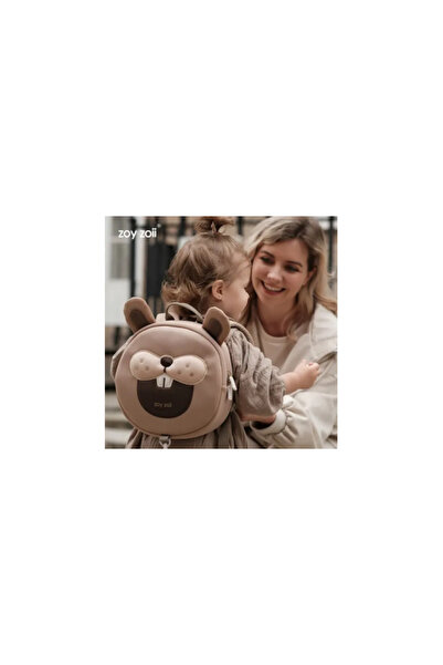 zoy zoii Rucsac Zoyzoii pentru copii 2-6 ani, design inovativ 3D, textil, model Iepurele Aiurit