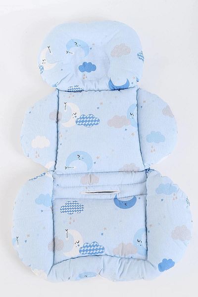 minuma Double-Sided Use Patterned Baby Stroller Cushion