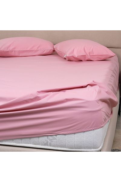Bed N Home SA Fitted bed sheet set,100%Egyptian cotton, 250TC, Kashmir ,2pillowcases. 140x200cm