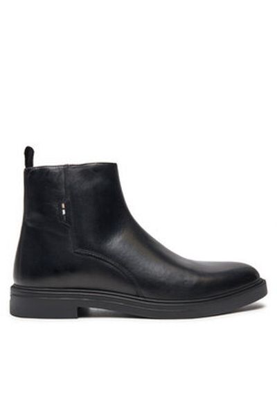 BOSS Ghete bărbătești negre HUGO BOSS-50529254 CALEV_BOOT_LT 10251919 01 001