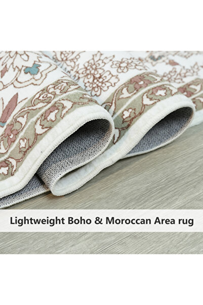 sharpdo Home Decoration Area Imitation Cashmere Carpet, Suitable for Bedroom, Living Room, Sofa