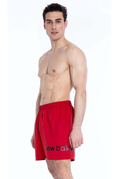 New Balance Pantaloni scurți de baie pentru bărbați Nb Lifestyle Mns1324 roșu