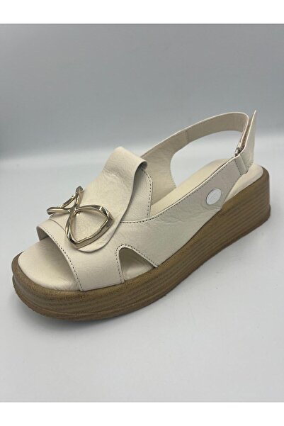 Mammamia Women Leather Daily Casual Sandals