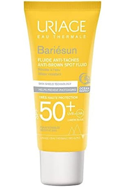Uriage يورياج باريسن واقي شمسي مضاد للبقع البنية بعامل حماية 50+ مع فيتاميني ...