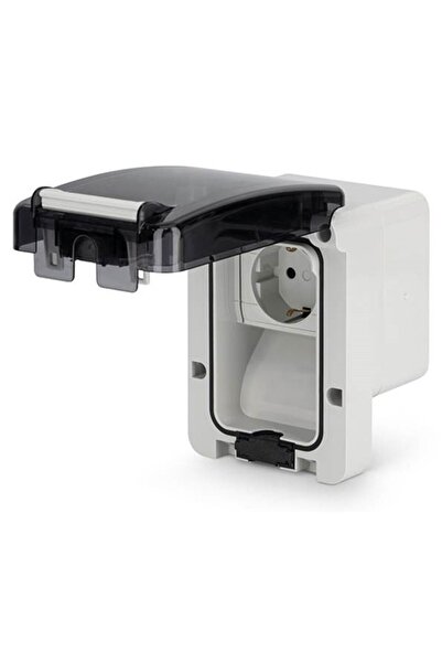 SCAME Priza schuko aplicata IP66, priza basculanta Protecta SCAME