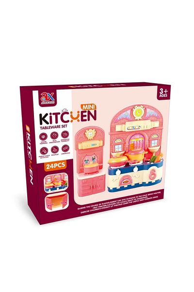 OEM Mini Kitchen Playset with Cooking Accessories